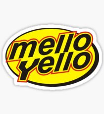 Mello Yello, the T-Shirt Sticker