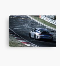 Porsche GT3.RS (991) on the Nürburgring Nordschleife Canvas Print