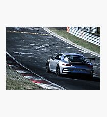Porsche GT3.RS (991) on the Nürburgring Nordschleife Photographic Print