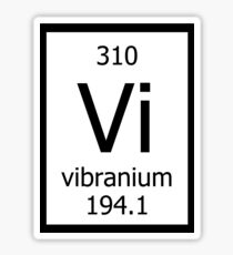 Vibranium Sticker