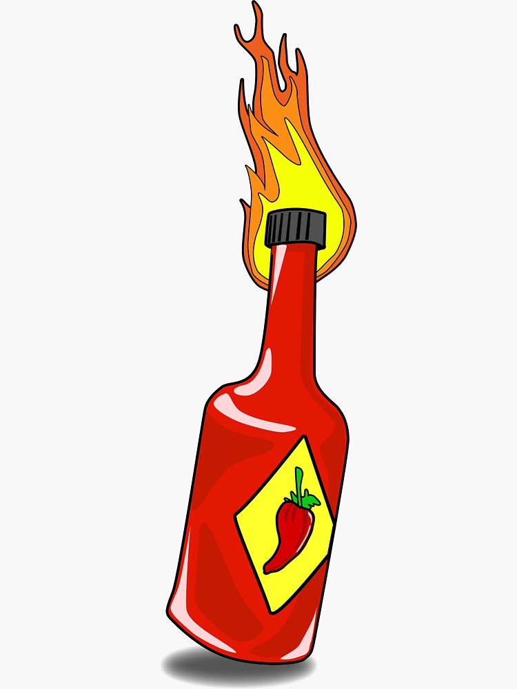 Cartoon Hot Sauce by mdkgraphics
