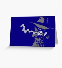 Tracer Bullet, Private Eye Greeting Card