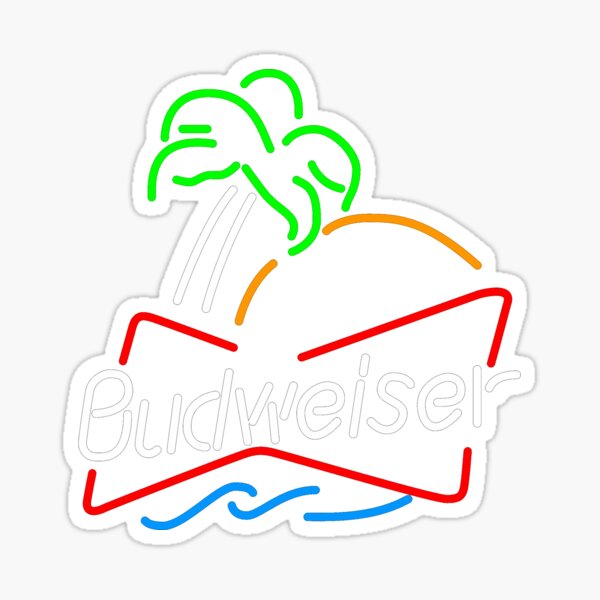 Budweiser Stickers | Redbubble