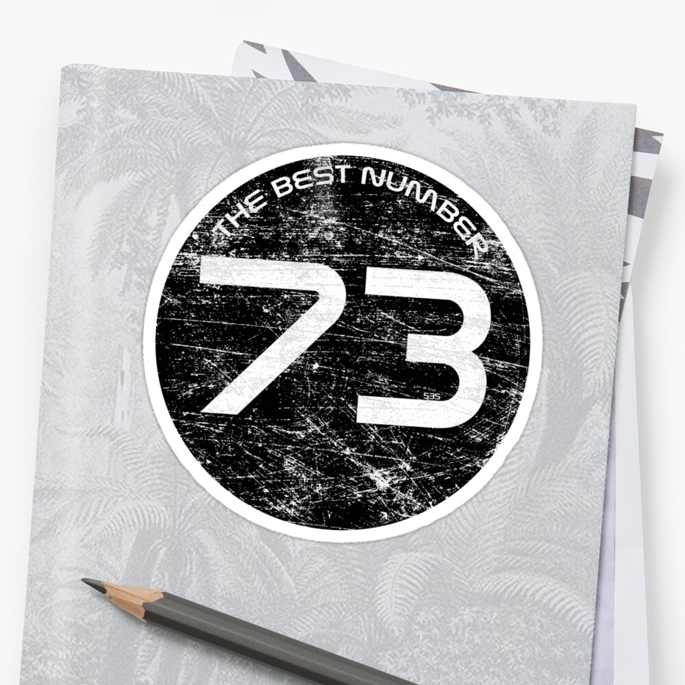 the-best-number-73-sticker-by-spraypaint-redbubble