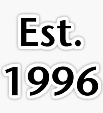 1996 Sticker
