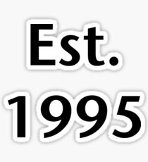 1995 Sticker