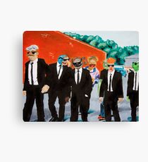 Little Green Frog Canvas Print