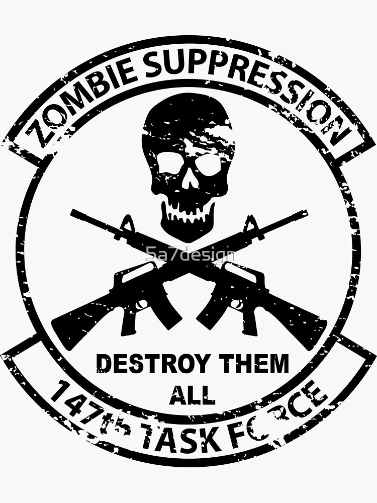 cdc zombie task force tshirt