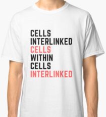 Blade Runner Cells Interlinked White Classic T-Shirt