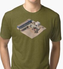 de_dust2 A Site CSGO Tri-blend T-Shirt
