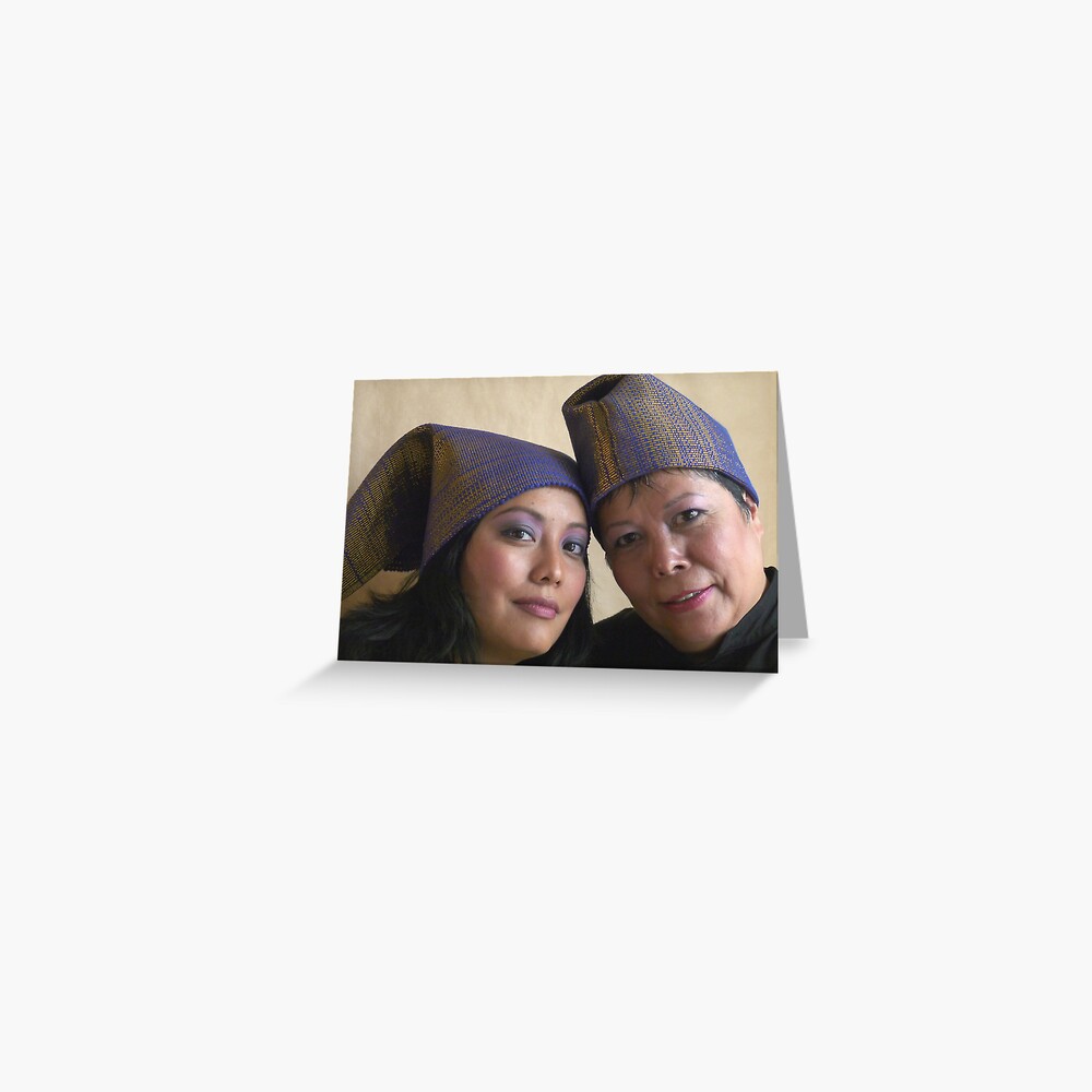 (575) Placemat hats (card) Greeting Card