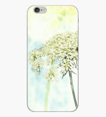 Queen Anne's Lace Watercolor Sketch iPhone Case
