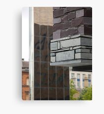 Cornerstone Of Old Welsh Slate Canvas Print