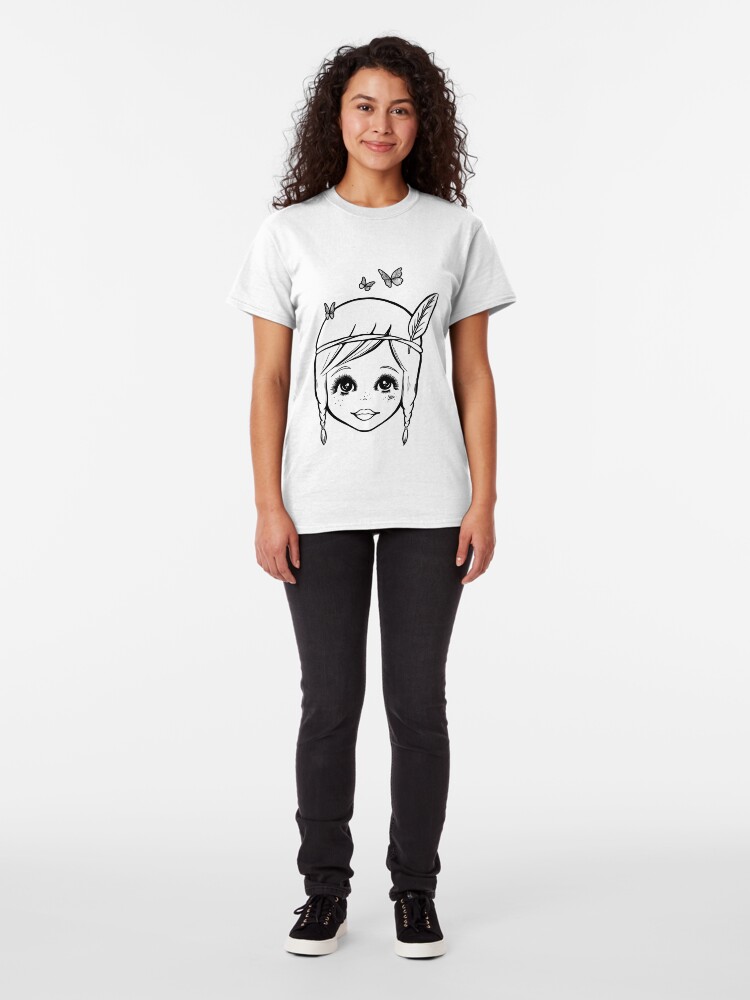 Alternate view of Boho Girl in the Spring Classic T-Shirt
