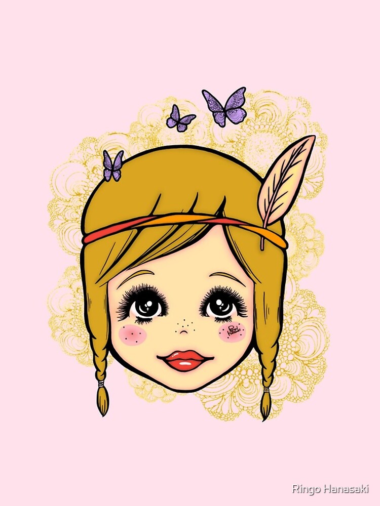 Boho Girl in the Spring by RingoHanasaki