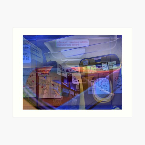 The sky over Ustica 1 Art Print