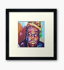 Lámina enmarcada Biggie Smalls
