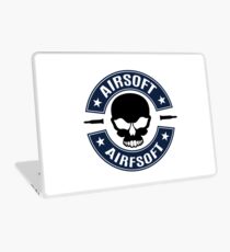 Airsoft with skull Laptop Skin