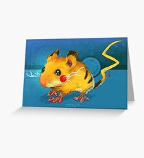 Electric Mouse Greeting Card