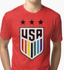 Camiseta de tejido mixto ORGULLO DE USWNT
