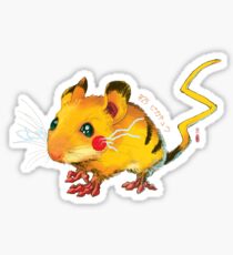 Electric Mouse Sticker