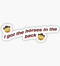 old town road lil nas x Sticker