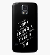 A Strong Woman Case/Skin for Samsung Galaxy