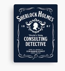World's Only Consulting Detective Canvas Print