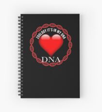 Zoology It's In My DNA - Gift For Zoologist Whose Profession is or learning Zoology Spiralblock
