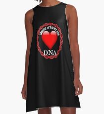 Zoology It's In My DNA - Gift For Zoologist Whose Profession is or learning Zoology A-Linien Kleid