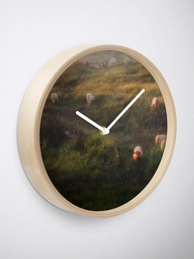 Alternate view of The cows Clock