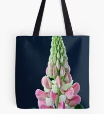 Lupin on Black Tote Bag