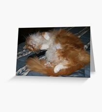 And this is my 'cute' pose ... Greeting Card