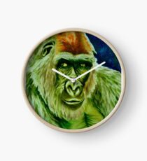 Green Gorilla Clock