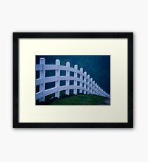 Dream Fence Framed Print