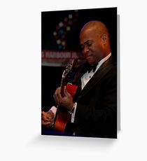 Ron Carter Trio - Russell Malone, Sydney 2011 Greeting Card