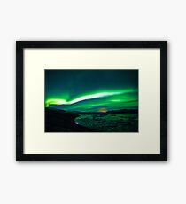 Nordlichter Gerahmtes Wandbild