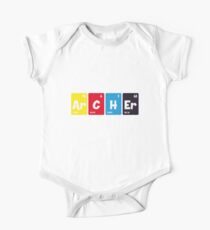 Archer periodische Elemente Baby Body Kurzarm