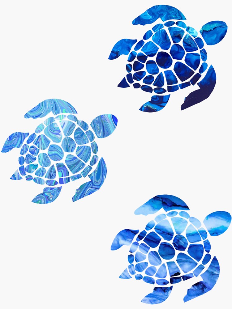 Package of Blue Stickers by MaddieMJF