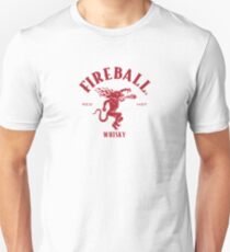 Fireball Cinnamon Whiskey Slim Fit T-Shirt