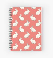 White Rabit Spiral Notebook