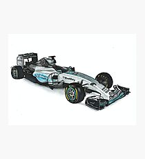 Mercedes W06 Photographic Print