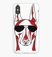 Doberman with Sunglasses iPhone Case