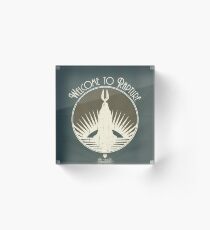 Bioshock Welcome To Rapture Acrylic Block