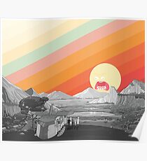 Screaming Sun (Rick & Morty) Poster