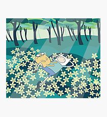 Field of Flowers (Adventure Time) Photographic Print