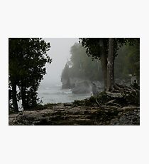 Foggy Morning in Door County Photographic Print