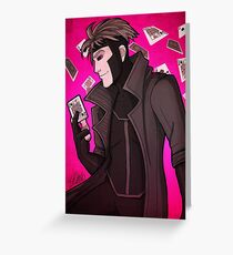 Gambit Greeting Card