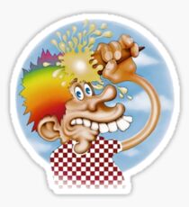 Grateful Dead Europe ‘72 logo stickers and etc Sticker