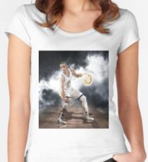 stepen curri basket Fitted Scoop T-Shirt